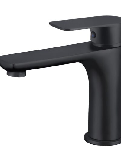Bathroom Tap Black and Silver 81H09