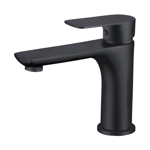 Bathroom Tap Black and Silver 81H09